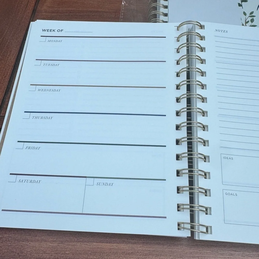 Set Of Two Threshold Floral Planner